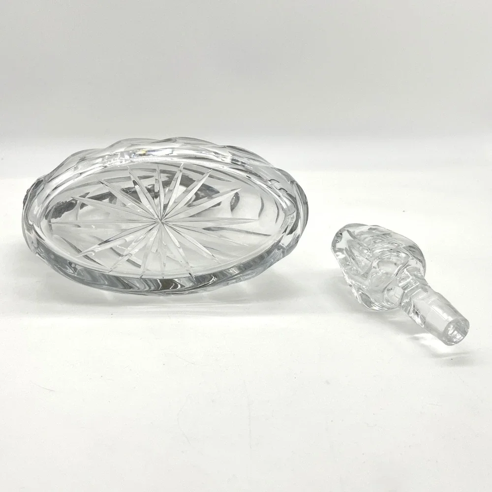 Antique Spritzer & Fuhrmann Sterling Silver‎ & Crystal Decanter Germany